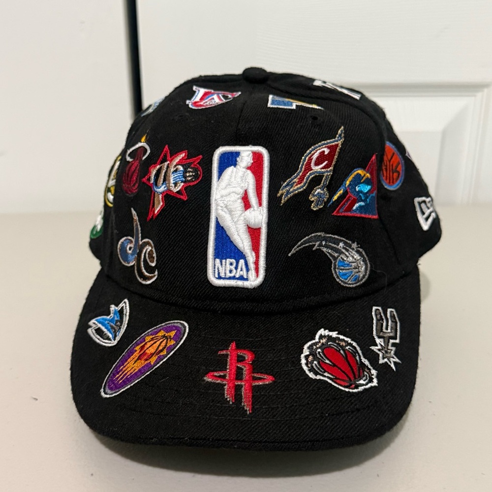 Rare New Era 59fifty NBA All Teams Hat, 100% Wool